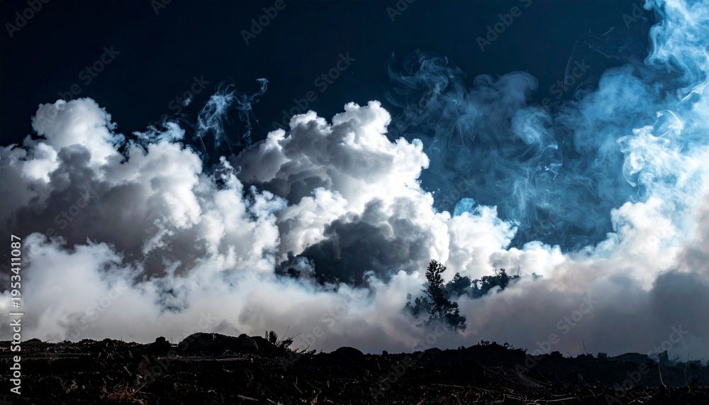 Fototapeta premium 煙