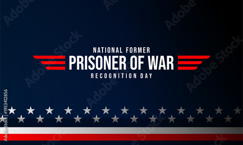 Quadro su tela Military Tribute Former Prisoner of War Recognition Concept
