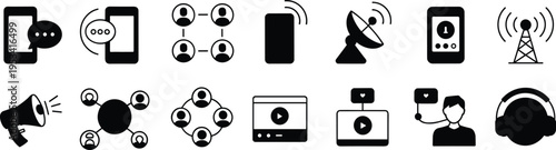 Black of communication technology and social media