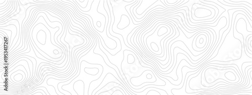 Abstract topographic map background seamless contour line pattern great for presentations and geographic themes