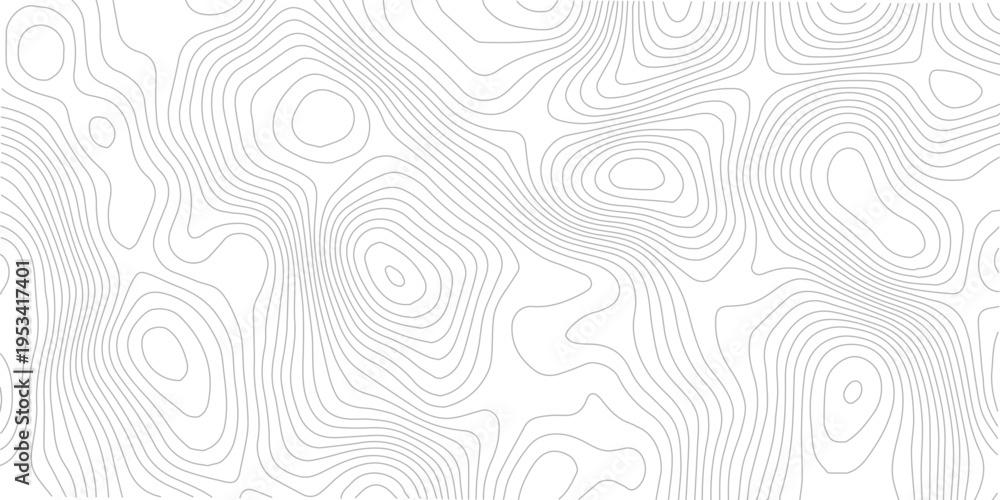 Fototapeta premium Topographic map background seamless contour lines pattern vector illustration for cartography and terrain elevation concepts
