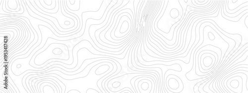 Abstract topographic map background seamless contour line pattern great for presentations and geographic themes