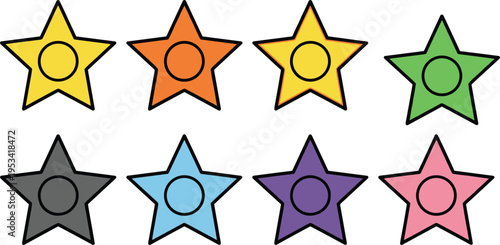 Diverse medical professional team in blue and teal scrubs with stethoscopes isolated on white