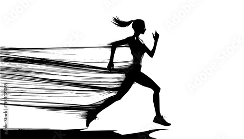 silhouette of a woman in bikini