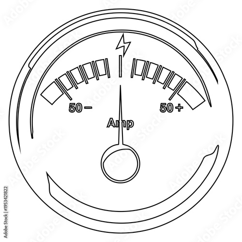Amperage Meter Icon