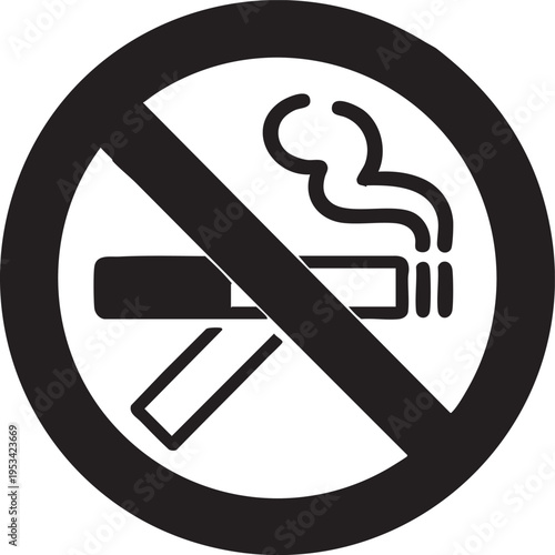 No smoking sign vector: free download, printable, transparent png eps silhouette