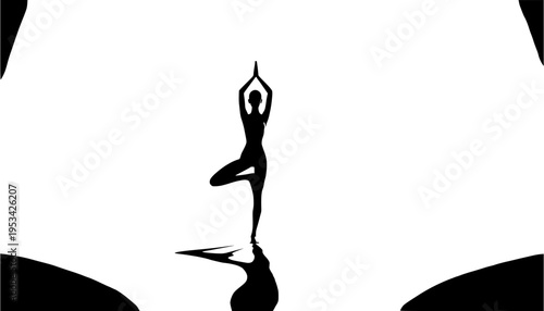 silhouette of a woman