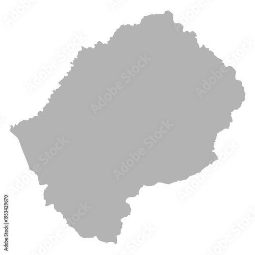 Map of Lesotho