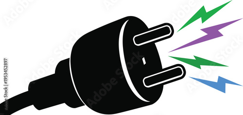 Black headphones with colorful sound waves radiating outward in a style audio waves music waves