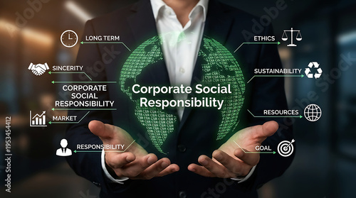 Corporate Social Responsibility CSR Sustainability Business Ethics Green Technology