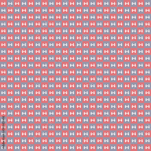 Subtle Silver Horseshoe Pattern on White Background vector background