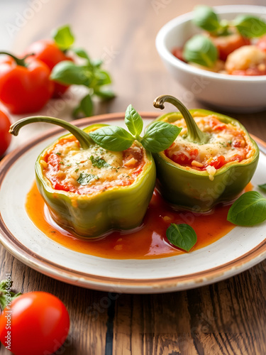 Peperoni ripieni - Stuffed peppers