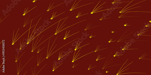 Network connection structure. Big data. Connecting points and lines. Abstract technology background. Plexus effect. 3d rendering. Vector illustration.