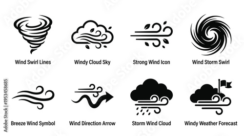 Weather Icons Vector – Thermometer, Sun, Snowflake, Heat Waves, Temperature Gauge Graphic
