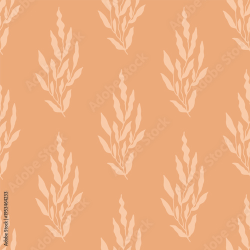 Minimalist Olive Octagon Geometric Tile Pattern