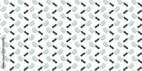 Butcher knife seamless pattern for meat shop and kitchen decor. Culinary pattern