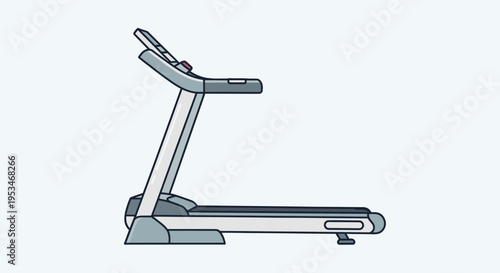 Treadmill for home gym fitness equipment.