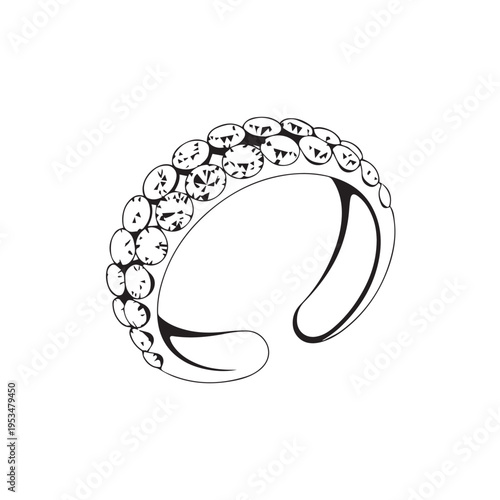 Diamond bracelet, jewelry accessory, precious stones, luxury item, ornamental band, elegant accessory, women's fashion, gift idea, sparkling adornment