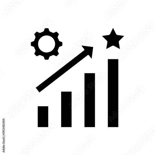 Research and Development efficacy Glyph Icon for Research and Development