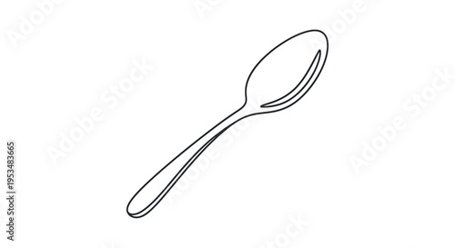 Spoon Utensil Eating Dining Silverware.