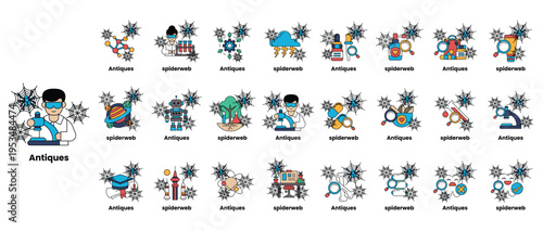 Cartoon characters explore scientific concepts with playful enthusiasm