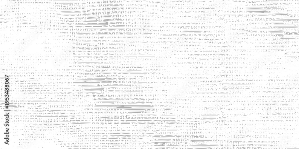 Obraz premium Minimalist grunge texture featuring fine crosshatched scratches, soft gray distress marks on a white background, subtle noise, grain, halftone, worn industrial aesthetic.