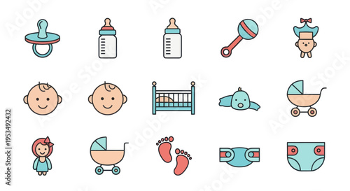 Baby care items and nursery essentials.