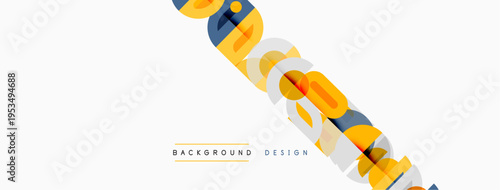 Abstract geometric design. Diagonal lines, overlapping shapes, muted colors create modern background. Minimalist aesthetic, clean presentation.