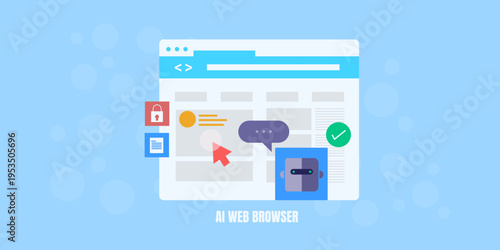 AI browser combining multimodal content, layered security protocol, structured data and evaluates user experience.