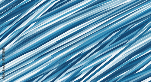 Blue and white abstract light streaks.