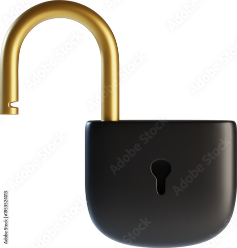 Open Padlock