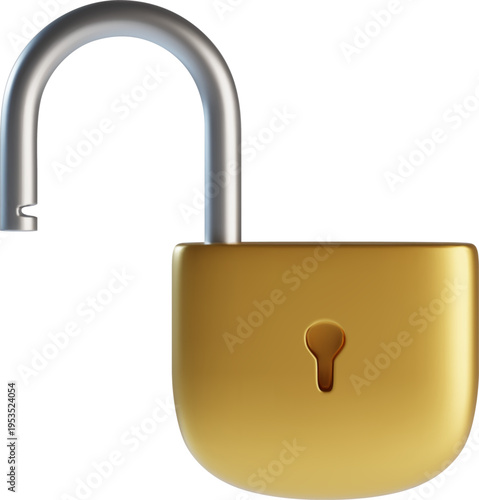 Open Padlock