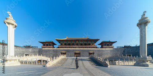 Xiangyang Tangcheng Palace, Hubei, China - Traditional Chinese Architecture