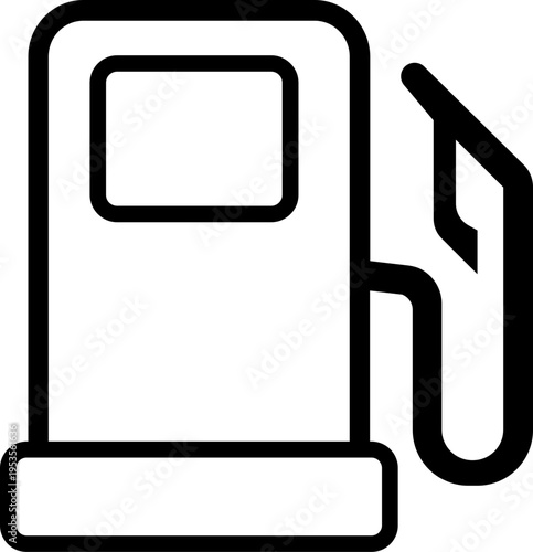 Gas station icon set. Fuel, Gasoline, Diesel, Car fuel, Petrol, Fuel pump nozzle flat and line style icons - stock vector. isolated on transparent background