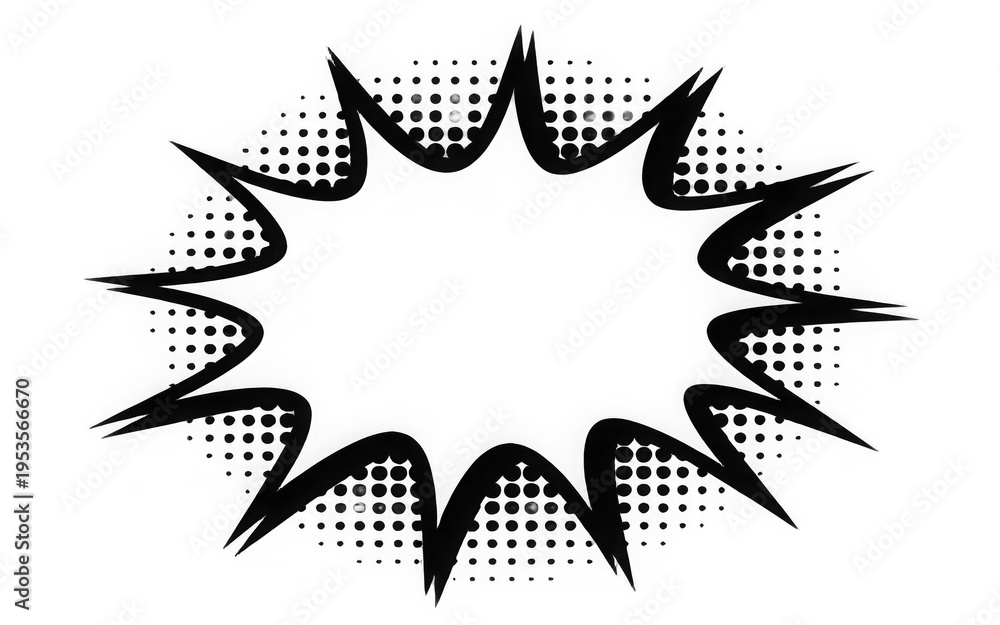 Obraz premium Explosion isolated on transparent background