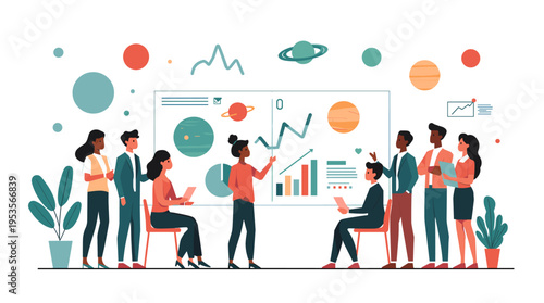 A minimalist composition with geometric shapes in teal and black. Perfect for backgrounds, website design, or modern marketing materials evoking calm 