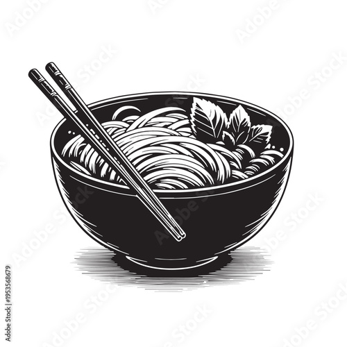 Black Pho Silhouette Vector, High Quality Illustration on White Background