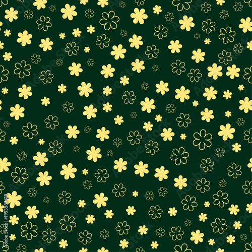 Floral motif artful useful trendy stylish design vector Illustration beautiful colorful background