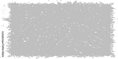 Abstract winter grunge background featuring a vintage paper texture with a snowy Christmas snowflake pattern and an old dirty wall frame design for a cold holiday card