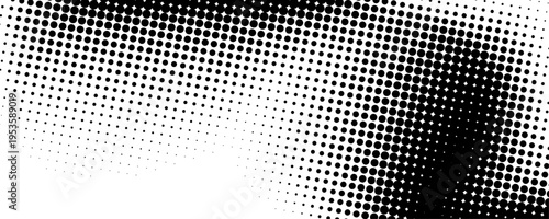 Halftone grid background, abstract polka dot pattern. 