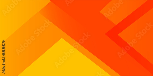 Abstract orange geometric background. Modern shape concept. vector illustration