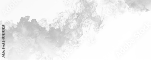 Misty smoke haze with soft diffusion, layered transparency, and calm floating effect. vector
