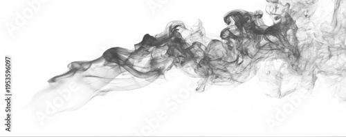 Thick rolling smoke clouds with soft gradients, volumetric depth, and smooth transparent diffusion. vector
