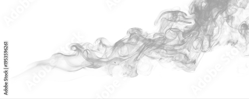 Abstract smoky shapes with soft blur effect, layered gradients, and flowing motion design. vector