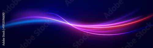 Glowing particle stream curves across space, forming a bright arc filled with shimmering dust and soft highlights. Light pulses gently along the path. The visual feels magical.