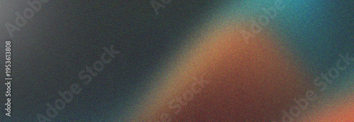 Diagonal light leak effect with heavy grain on dark background image