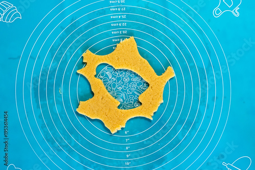 Easter cookie crafting involves creating festive treats by cutting shortcrust dough into traditional shapes like bunnies, eggs, and chicks using special cookie cutters, following detailed traditional 