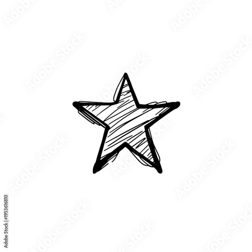 Star map constellation icon logo design. Galaxy star sign and symbol. Astronomy star map icon. Celestial hand drawn doodle vector.