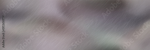 Gray seamless metallic bg with diagonal scratches. Steel or aluminum background with a texture of scuffs. Vector illustration of aged stainless plate.