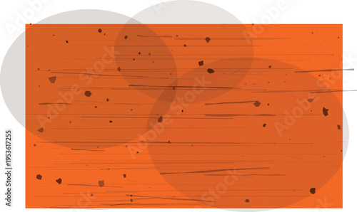 Orange background with dark spots and lines texture